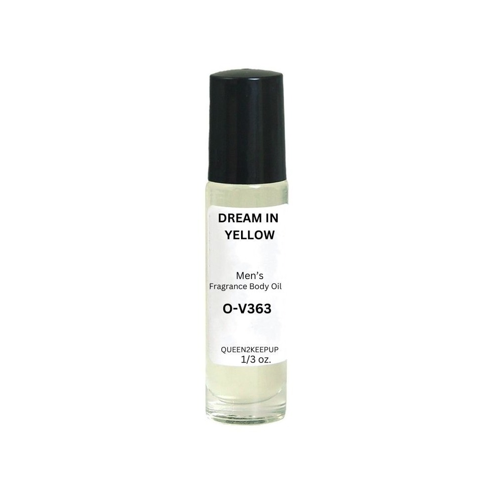 Dream In Yellow (Men) Body Oil 10 ml Fragrance All Natural 1/3 oz Roll-On Scent